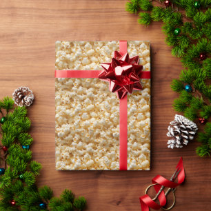 Papier Cadeau Popcorn