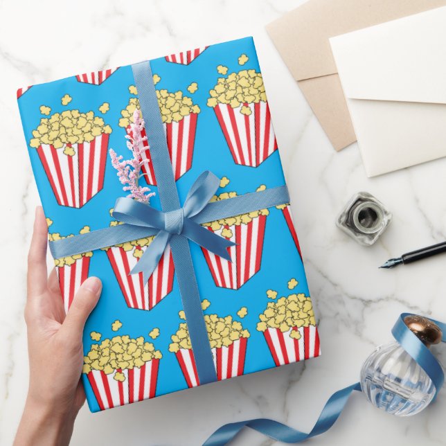 Papier Cadeau Popcorn Bucks Amusants Lover (Cadeaux)