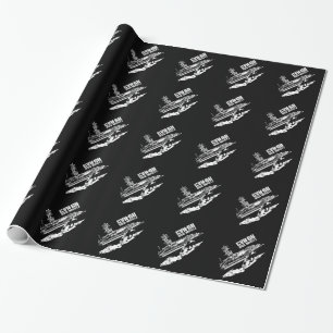 Papier Cadeau Porte-avions Nimitz Wrappingpaper