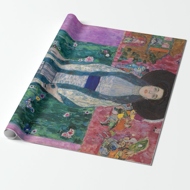 Papier Cadeau Portrait d'Adèle Bloch Bauer, Gustav Klimt (Déroulé)