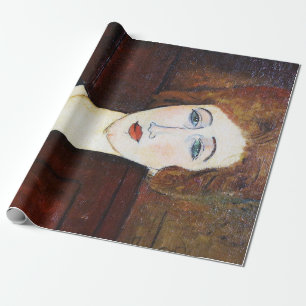 Papier Cadeau Portrait de femme, Modigliani