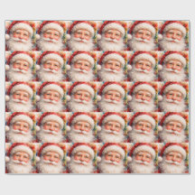 Portrait de Père Noël de Noël joyeux