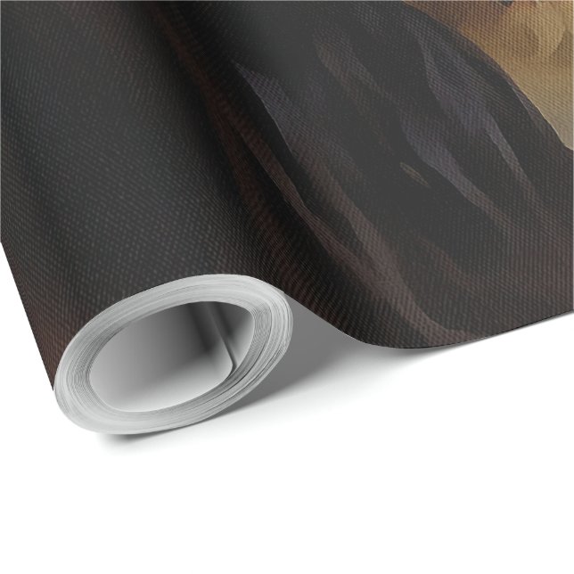 Papier Cadeau Portrait d'Espagne (Coin rond)