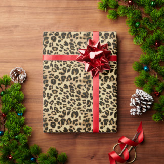 Papier Cadeau Poster de animal Leopard élégant