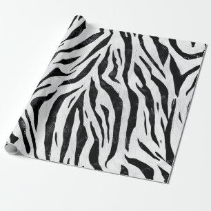 Papier Cadeau Poster de animal Zebra Stripes
