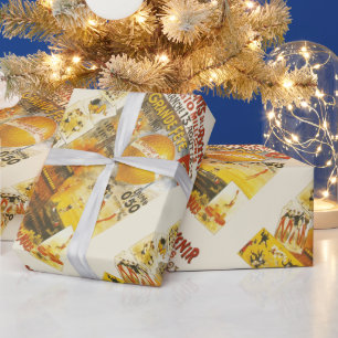 Papier Cadeau Poster de la foire Antique Grand Fete