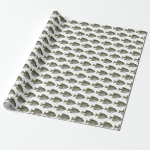 Papier Cadeau Poster noir Crappie