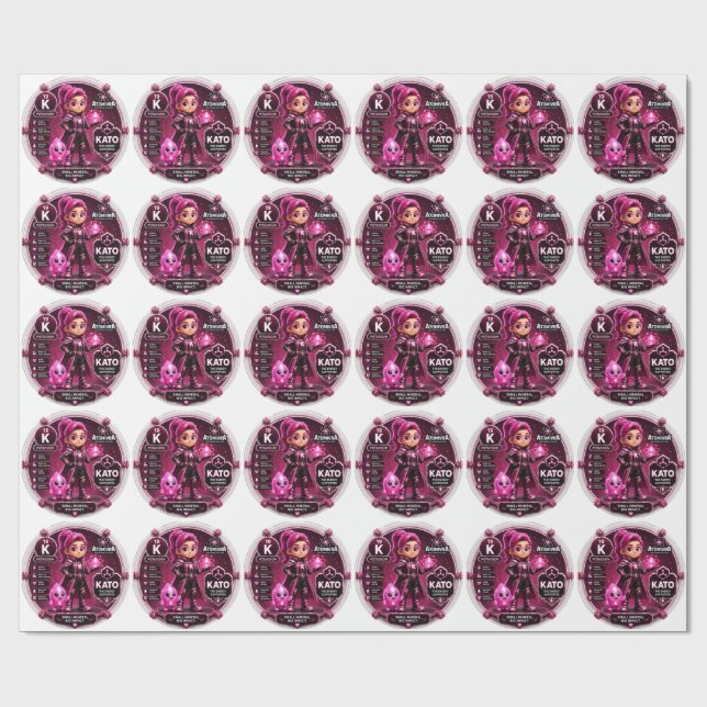 Papier Cadeau Potassium  (Plat)