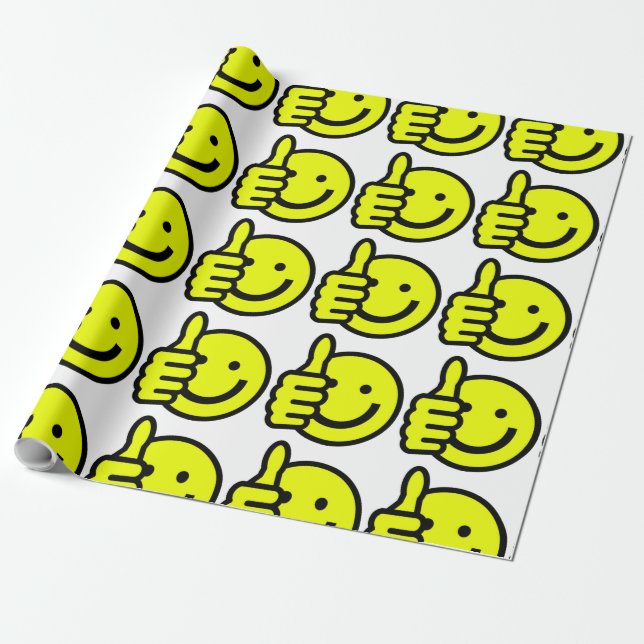 PAPIER CADEAU POUCE EN HAUT (Déroulé)