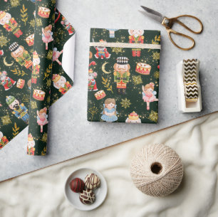 Papier Cadeau Poupées de ballet festin à bec maudiste