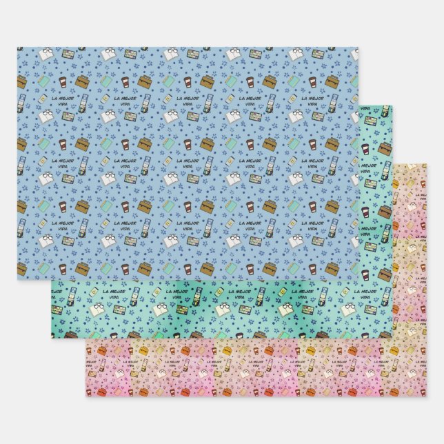 Papier cadeau pour fraternité JW en espagnol (Lot)