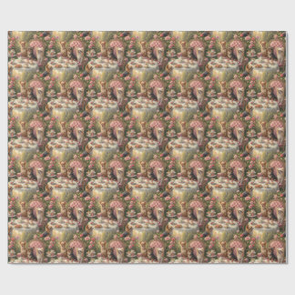 Papier cadeau pour la fête du thé de Chihuahua