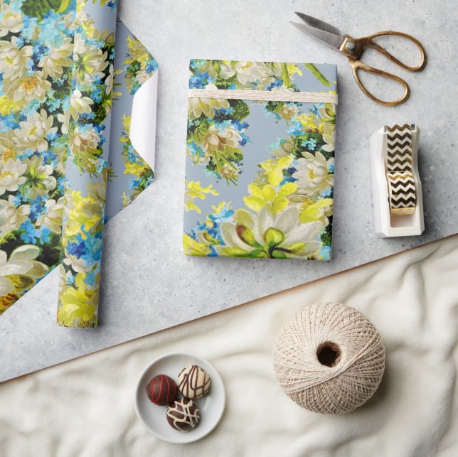 Papier cadeau pour le souffle de bébé et (Artisanat)