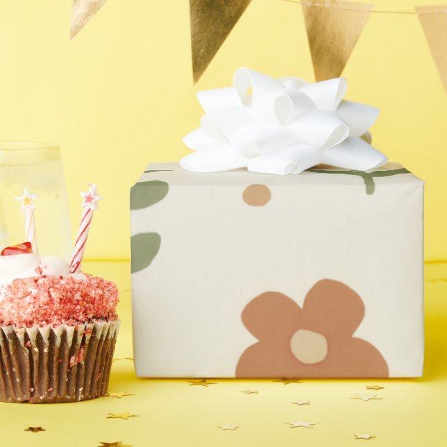 Papier Cadeau pour les gens heureux (Fête d'anniversaire)