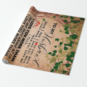 Papier Cadeau Pour Votre Époux Impressionnant, Mari Cadeau Anniv