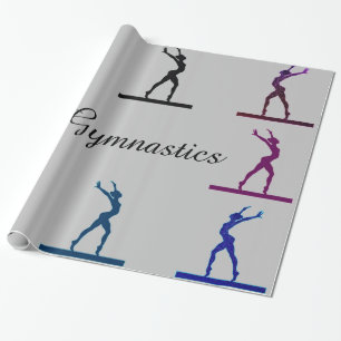 Papier Cadeau Poutre de balance de gymnastique