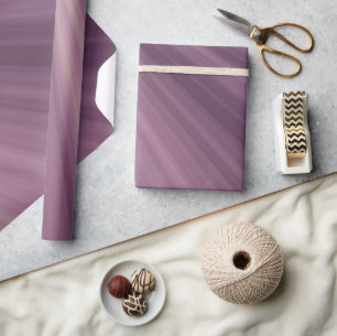 Papier Cadeau Poutres Lumineuses Sur Mauve
