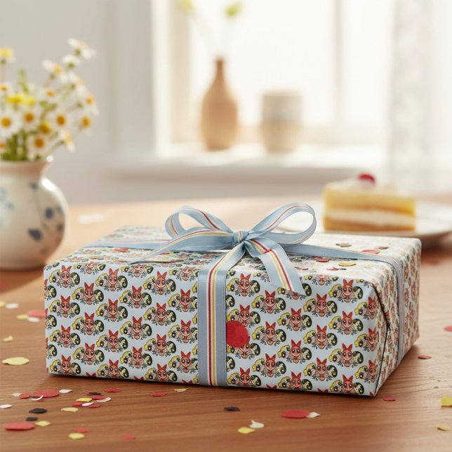 Papier Cadeau powerpuff girls Wrapping Paper (Créateur téléchargé)