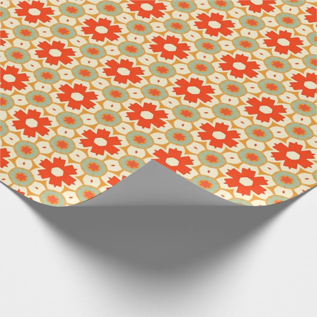 Papier Cadeau PP 577 Fleurs 1 sur 3 (Coin)