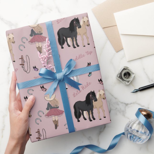 Papier Cadeau PPA d'enveloppement de la fille (Cadeaux)