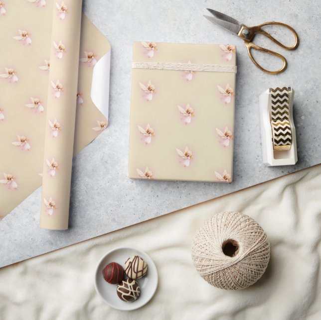 Papier Cadeau Premier Anniversaire de Fée (Artisanat)