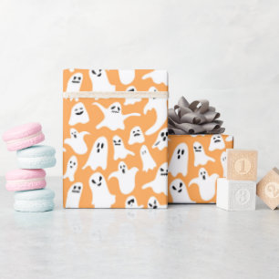 Papier Cadeau Premier anniversaire de Spooky One Halloween Orang