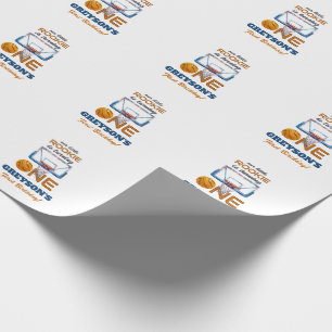 Papier Cadeau Première année de basket-ball
