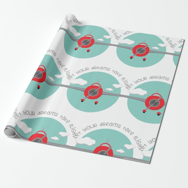 Papier Cadeau Prendre le vol (Déroulé)
