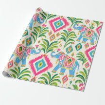 Préparation Ikat Tropical Palm Boho Chic 