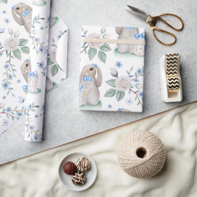 Papier Cadeau Présentations de lapin (Artisanat)