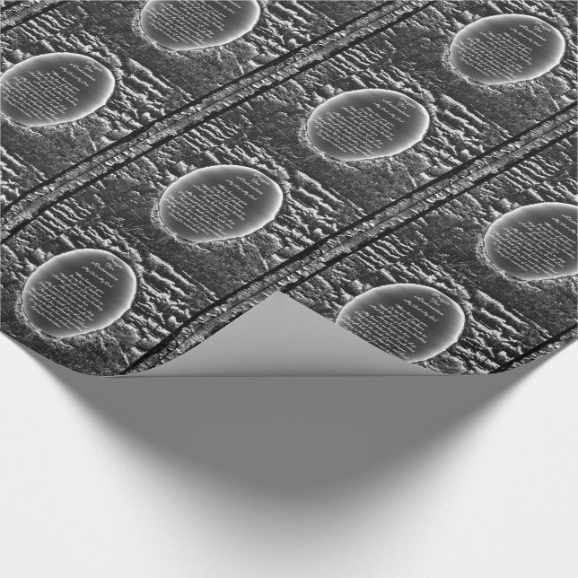 Papier Cadeau Prière Pour La Restauration (Coin)