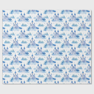 Papier Cadeau Princess Castle Motif sans surveillance