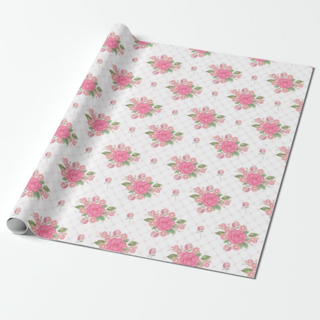 Papier Cadeau Princesse (Déroulé)