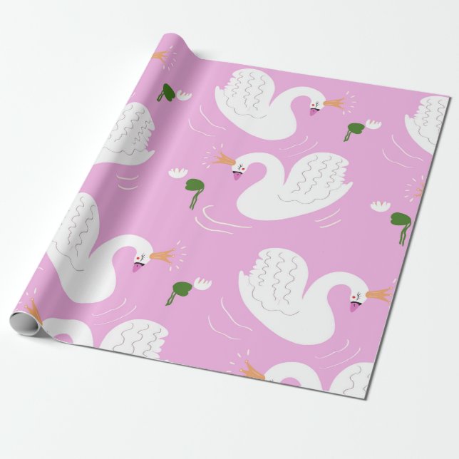 Papier Cadeau Princesse de Swan (Déroulé)