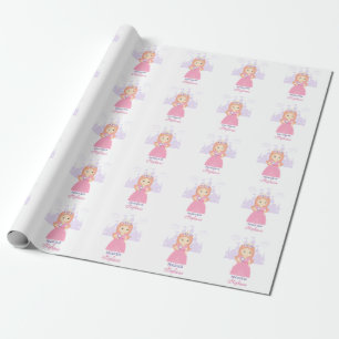 Papier Cadeau Princesse et son miroir magique
