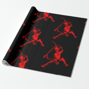 Papier Cadeau Pro Scooter Free Rider Traces