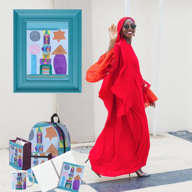 Papier Cadeau Process (Get the full "Process" collection at: https://bit.ly/SmartArtZazzle. 

)