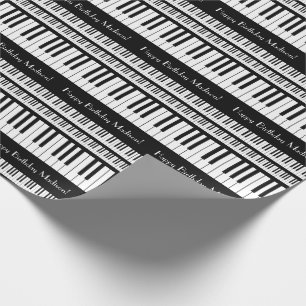 Papier Cadeau Professeur de musique de piano