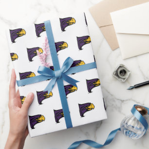 Papier Cadeau Profil de la mascotte Hawk du Hunter College