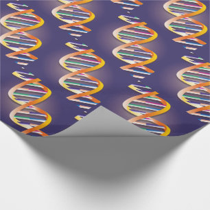 Papier Cadeau Projecteur d'ADN Science Médicale
