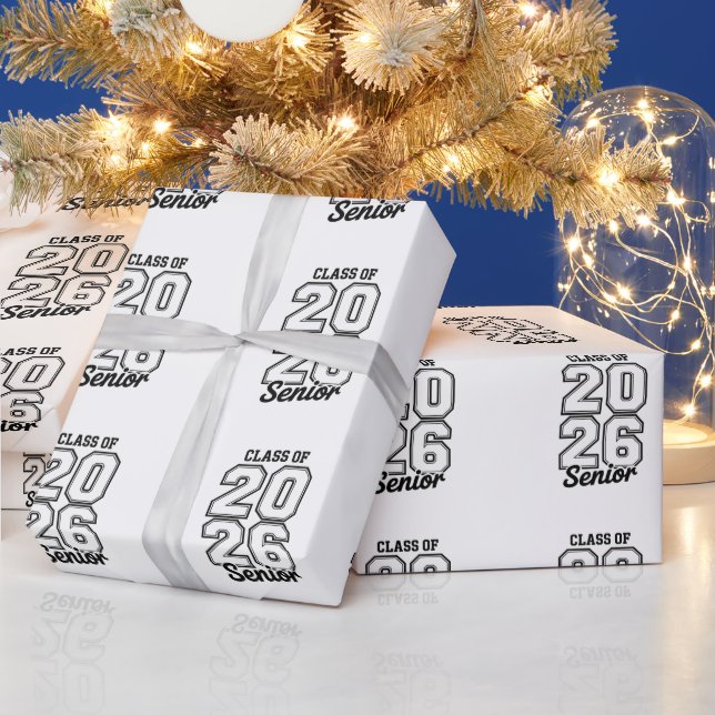 Papier Cadeau Promotion 2026 Terminale 26 Diplômé (Vacances)