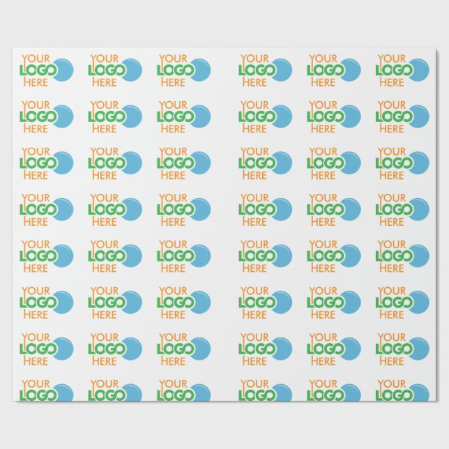 Papier Cadeau Promotion du logo CustomCompany (Couture)