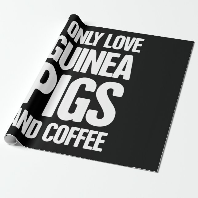 Papier Cadeau Propriétaire du porc de Guinée (Déroulé)