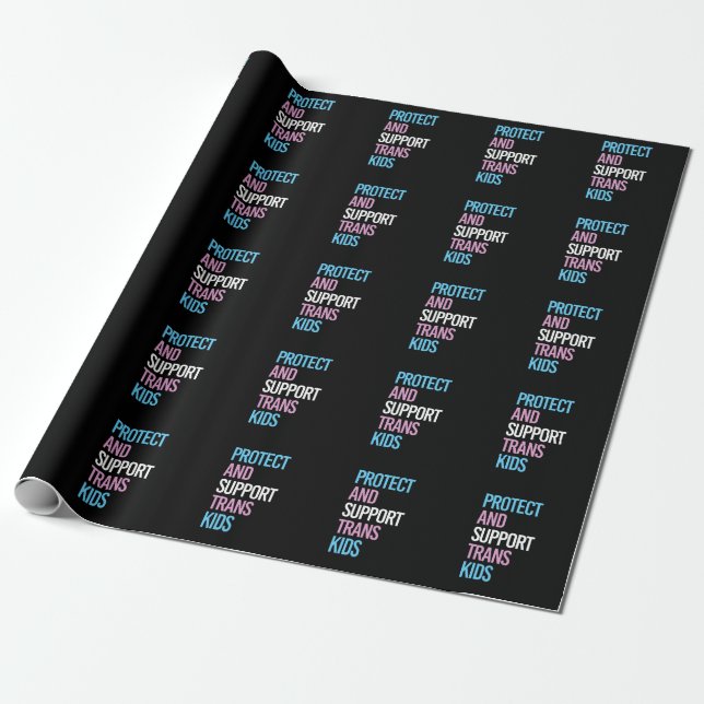 Papier Cadeau Protéger et soutenir les enfants trans (Déroulé)