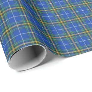 Papier Cadeau Province de la Nouvelle-Écosse Canada Tartan