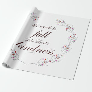 Papier Cadeau Psaume 33