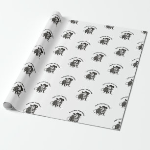 Papier Cadeau Puis-je caresser ce mème de chien drôle Opossum Am