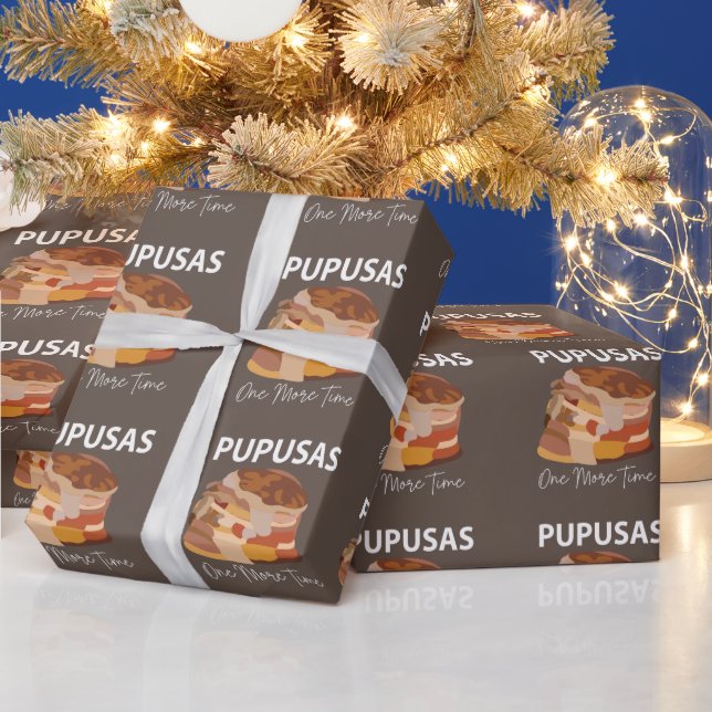 Papier Cadeau Pupusas El Salvador Pupusas Pain Pupusas (Vacances)