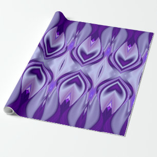 Papier Cadeau Purple Dream, Imaginaire Abstrait Rainbow-Art