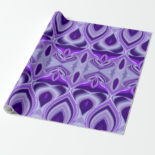 Papier Cadeau Purple Dream, Imaginaire Abstrait Rainbow-Art